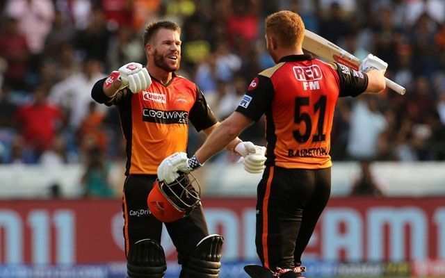 David Warner and Jonny Bairstow (picture courtesy: BCCI/iplt20.com)