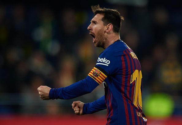 Lionel Messi will be looking forward to running riot when Barcelona take on Manchester United in the UCL