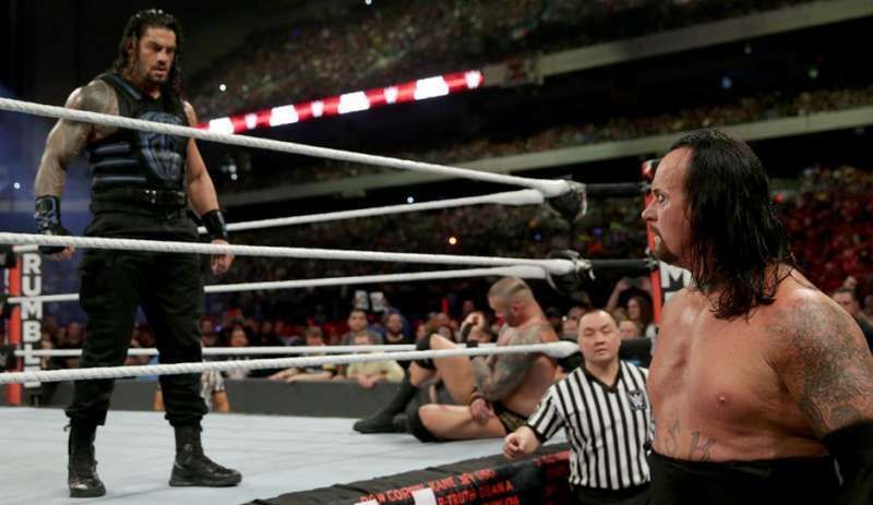 Having Reigns as the surprise 30th entrant and eliminate The Undertaker didn't sit well with the WWE Universe.