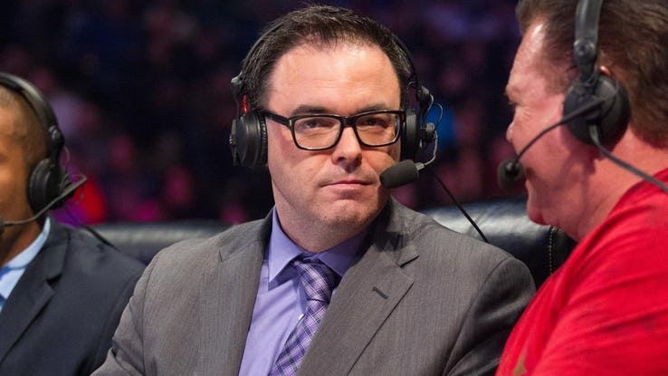Mauro Ranallo along with other commentators