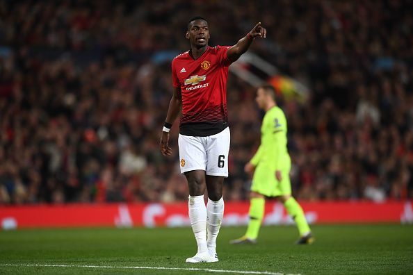 Paul Pogba had an off day against FC Barcelona 