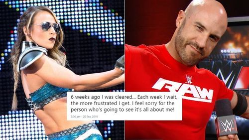 Emma and Cesaro were part of the roster when the 2016 WWE Draft took place