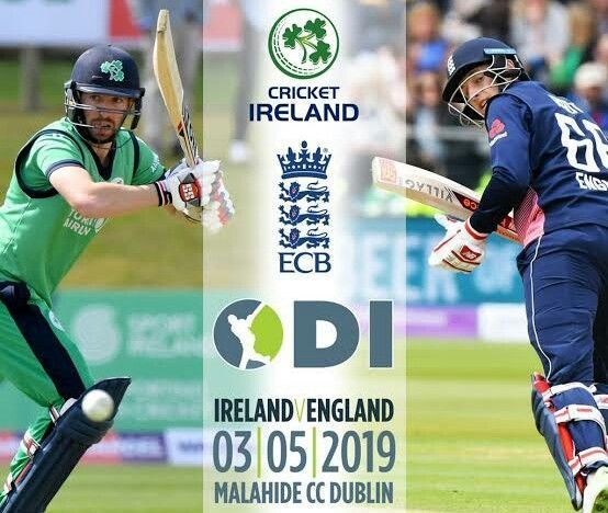 Ireland will host England for the one-off ODI in Dublin on May 03, 2019.