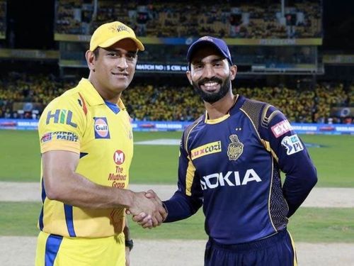 CSK vs KKR - Source:BCCI/IPLT20.com