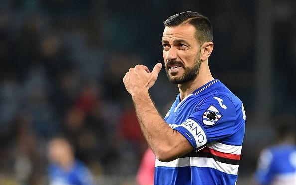 Quagliarella is the top scorer in the Serie A