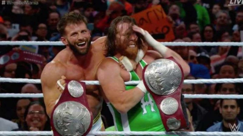 Curt Hawkins and Zack Ryder had their Wrestlemania moment and captured the gold.