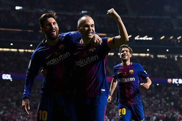 Andreas Iniesta is among the best players to ever play for Barcelona