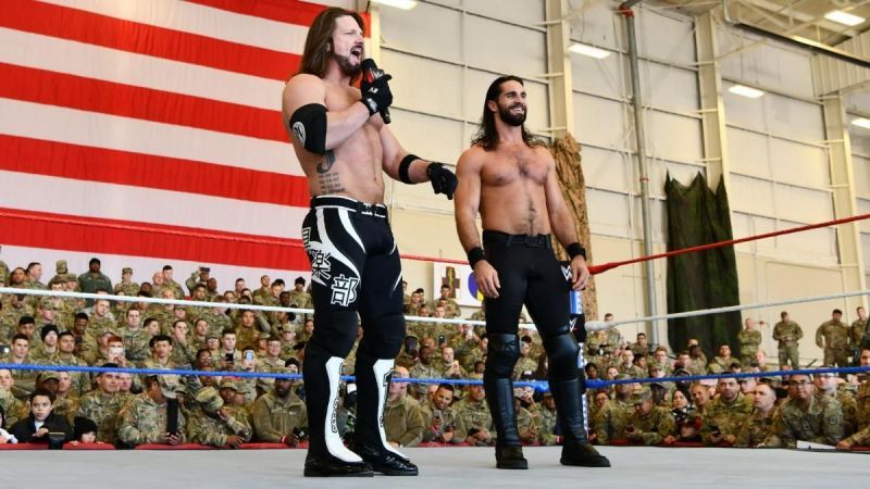 seth rollins and aj styles