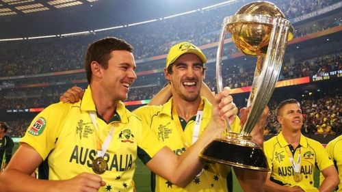 Josh Hazlewood and Mitchell Starc