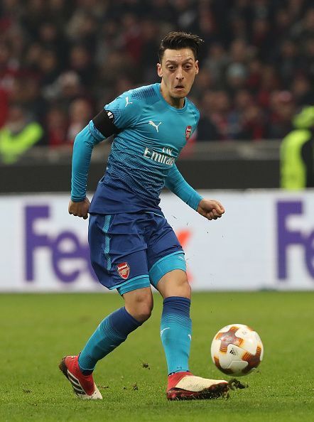 Mesut &Atilde;zil was the star player at the San Siro