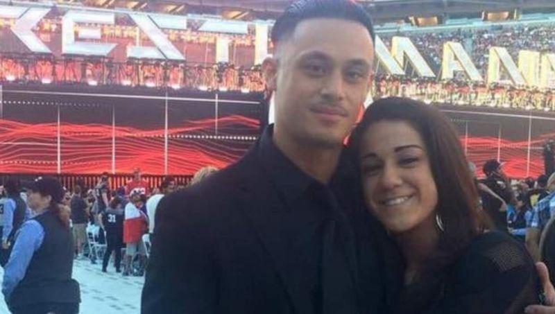 Bayley and Aaron Solow have been engaged since 2016