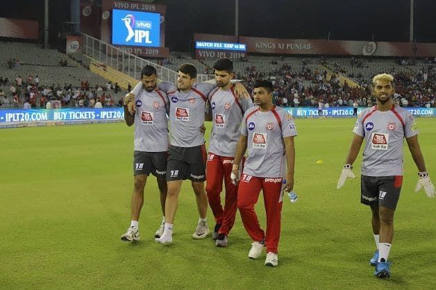 Henriques got injured just moments before the toss (Picture courtesy: iplt20.com)
