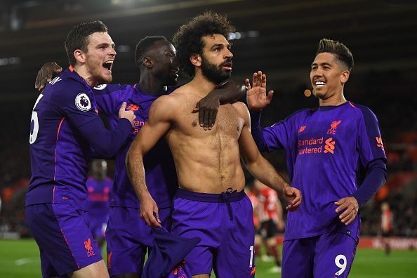 Salah finally broke his goal drought