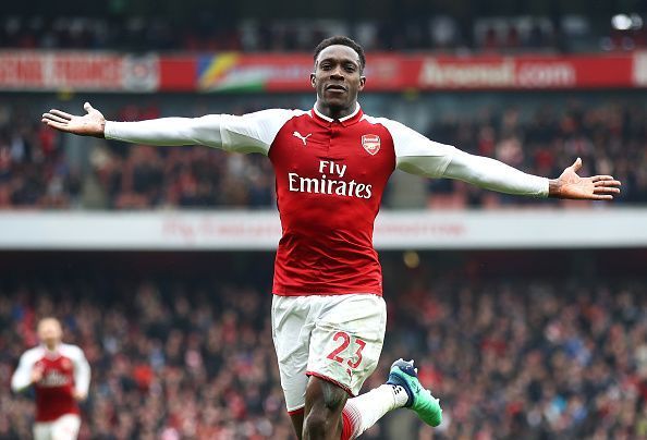 Arsenal v Southampton - Premier League - Danny Welbeck in action