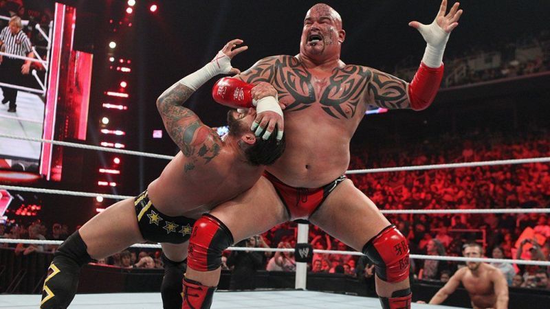 The WWE had big things planned for Tensai, but he quickly fell down the card.