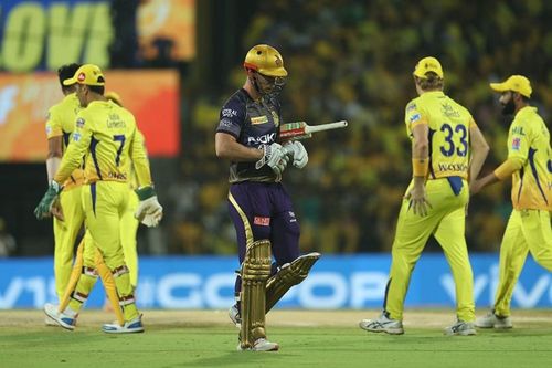 KKR batsmen failed to find any momentum against CSK [Image: BCCI/IPLT20.com]