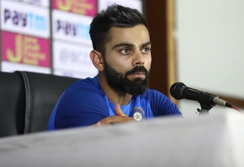 Virat Kohli stated that the World Cup selections won't be by IPl form but then Ambati Rayudu was dropped for the ICC World Cup