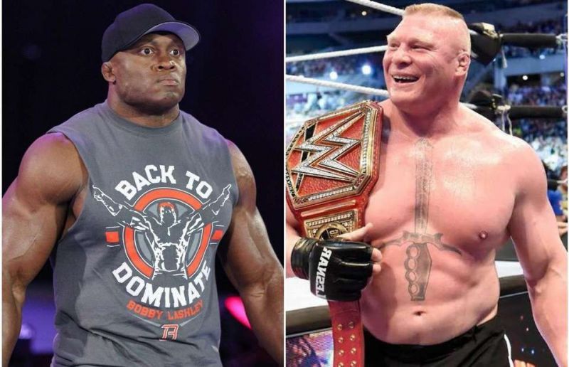 Bobby Lashley has been pushing hard for this match, as of late.