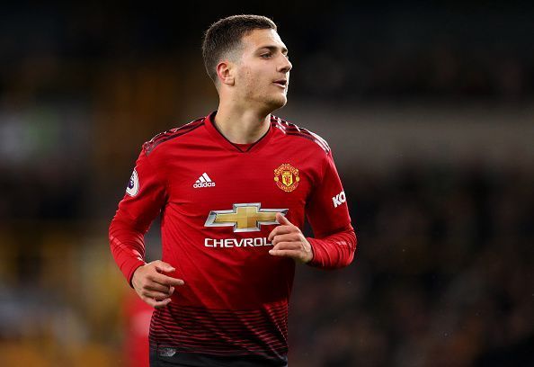 Dalot played out of position and looked out of pace