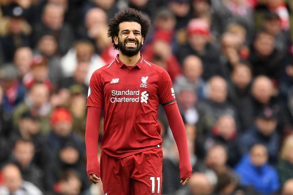 Salah is still in with a chance of winning his second consecutive Premier League Golden Boot