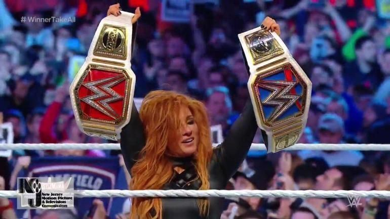 Becky Lynch ended the WrestleMania night standing tall.