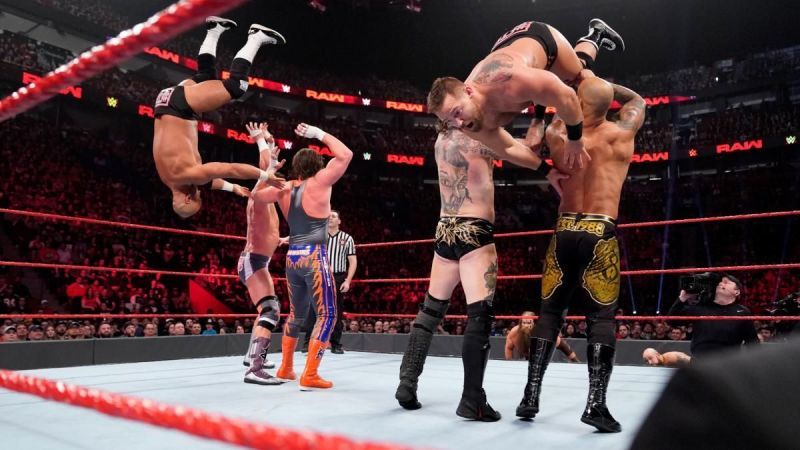 4 tag teams drafted to RAW