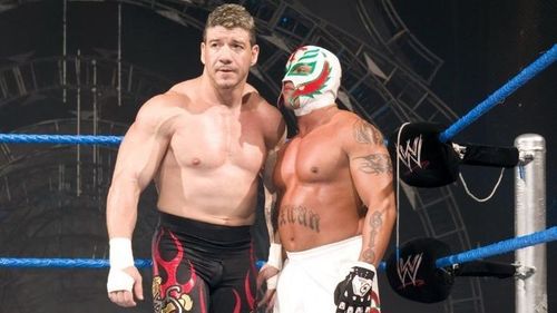 Rey and Eddie, sometime in 2005