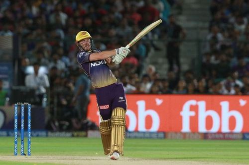 Lynn's partnership with Narine powered KKR to the top of the table (Image courtesy: IPLT20/BCCI)