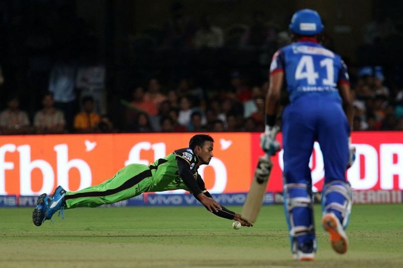Pawan Negi was one of the better fielders for RCB in this match. (Image Courtesy: IPLT20)