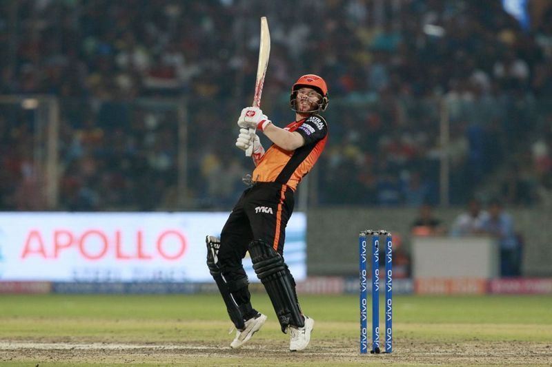 David Warner scored the slowest fifty of his T20 career v KXIP (Image courtesy: IPLT)