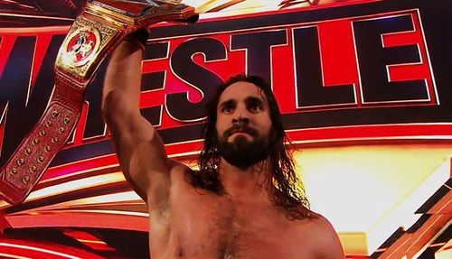 The new Universal Champion Seth Rollins