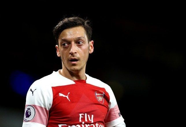 Mesut Ozil struggled to impress up front