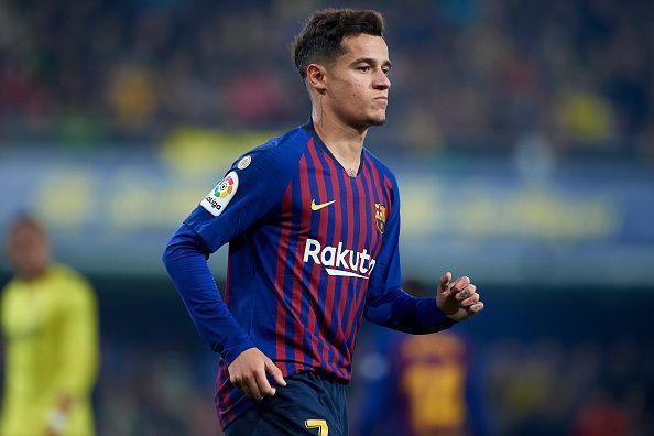 Philippe Coutinho has responded to transfer rumours by saying he is happy at Barcelona