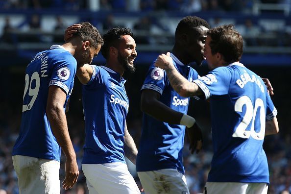 Everton jubilant as Theo makes it four