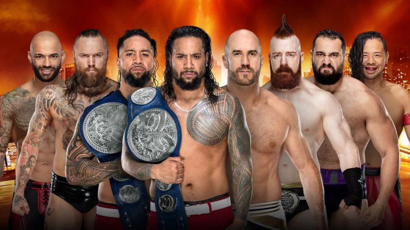 WrestleMania 35: WWE SmackDown Live Tag Team Title Match