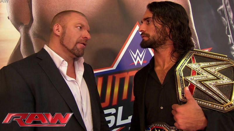 Seth Rollins and Triple H worked together many years ago