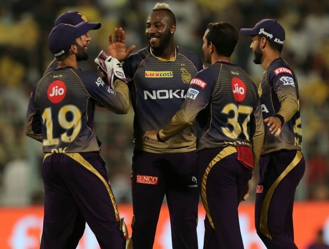 Kolkata&#039;s over dependence on Andre Russell has been one of their reasons for their dramatic slide. (Picture courtesy: iplt20.com)