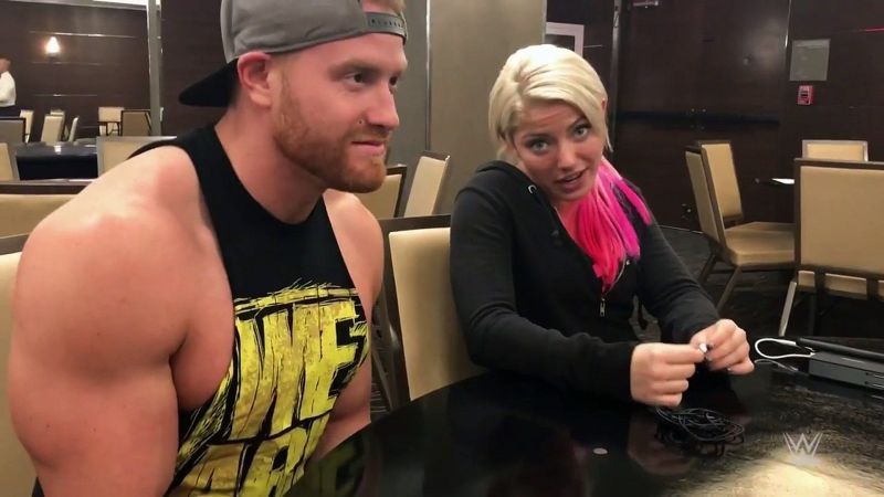 Alexa Bliss and Buddy Murphy have been engaged since 2017