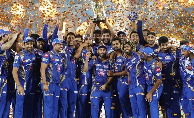 Mumbai Indians won three titles between 2013 - 2017