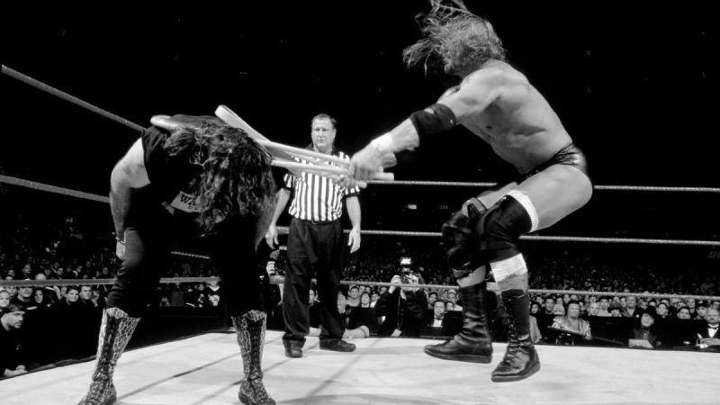 Cactus Jack and Triple H waged a war inside the world's most famous arena.