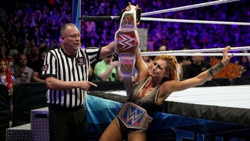 Will Becky walk out as the Undisputed Women's Champion?