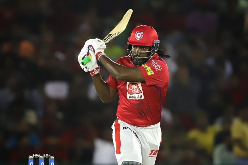 Gayle scored 99* not out.