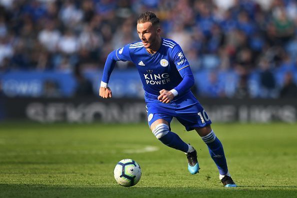 Leicester City&#039;s Maddison is one of the best playmakers in the league.
