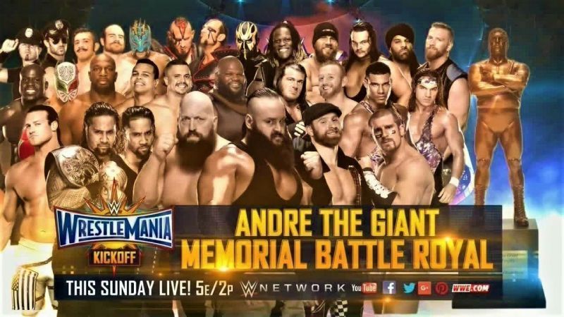 Andre &#039;the Giant&#039; Memorial Battle Royal