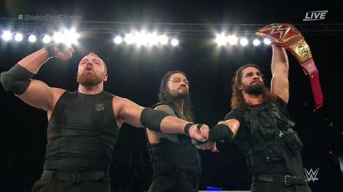 The Shield reunited one last time in Seth Rollins country