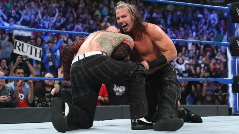The Hardy Boyz are the new champions but were attacked by Lars Sullivan post-match.