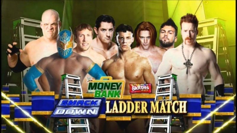 Quite the ensemble of wrestlers in this match