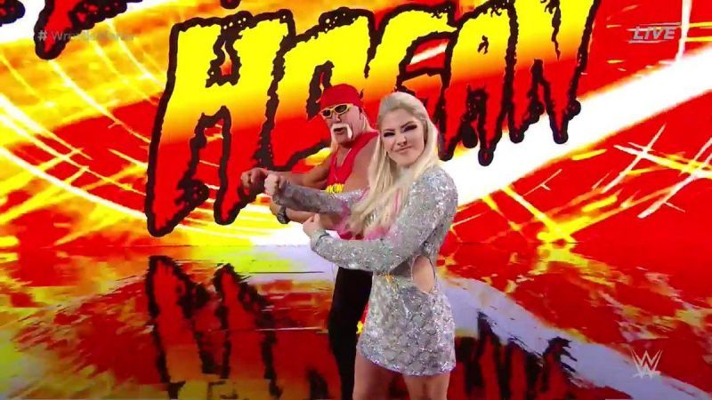 Hulk Hogan and Alexa Bliss
