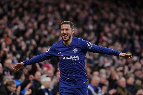 Eden Hazard has been the standout player for Premier League club Chelsea this season.