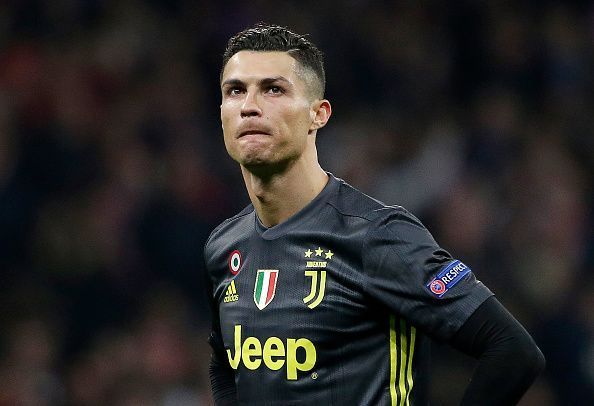 Cristiano Ronaldo in action for Juventus